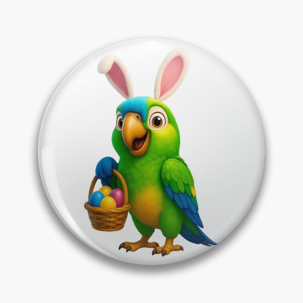Item preview, Easter Blue Fronted Amazon designed and sold by Sillytoe.