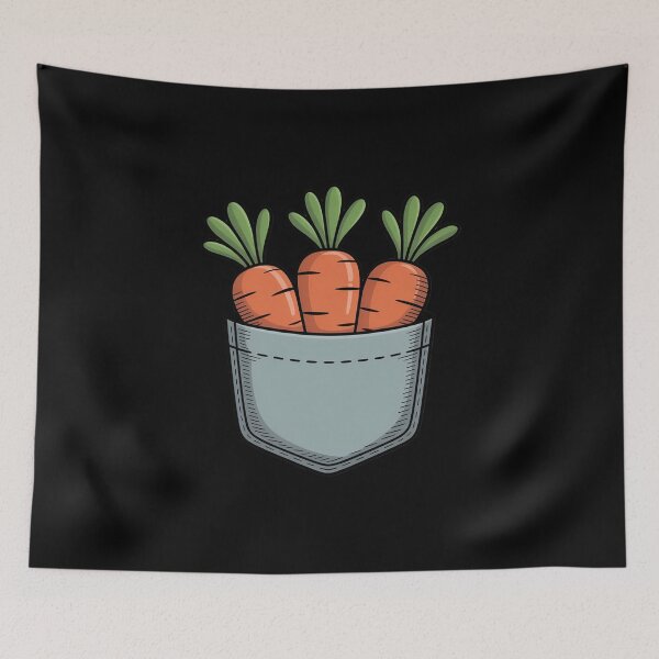 Item preview, Carrots In A Pocket Vegetables Carrots designed and sold by LindseyKris.