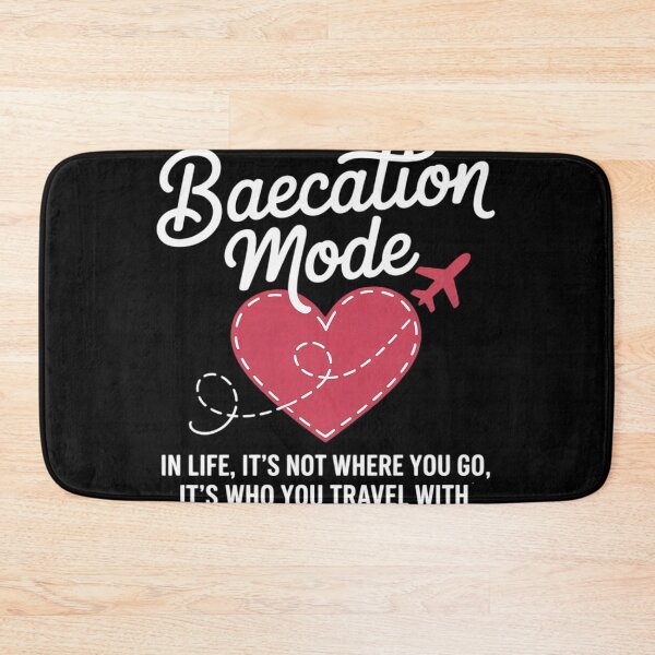 Item preview, Cute Couples Trip Matching Vacation Baecation Mode-Vibes designed and sold by LindseyKris.