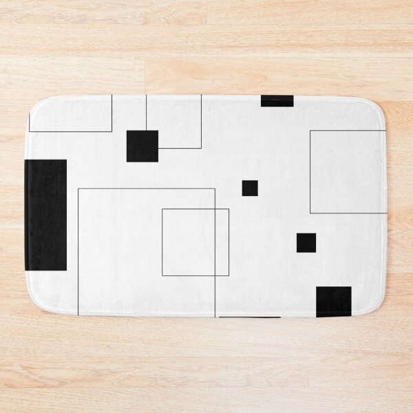 Item preview, Square pattern | Black squares | Black stripes | Dynamic background designed and sold by dfly-creations.