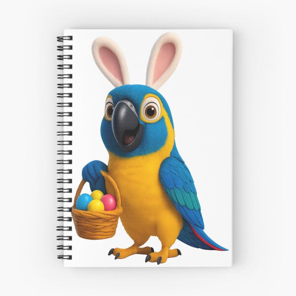 Item preview, Easter Blue Throated Macaw designed and sold by Sillytoe.