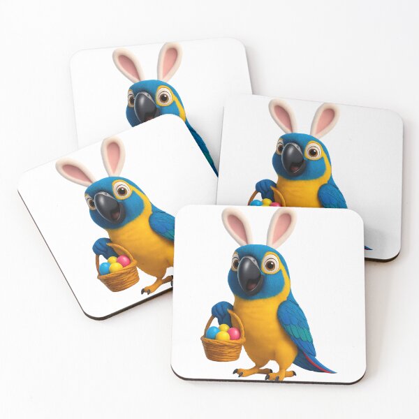 Item preview, Easter Blue Throated Macaw designed and sold by Sillytoe.