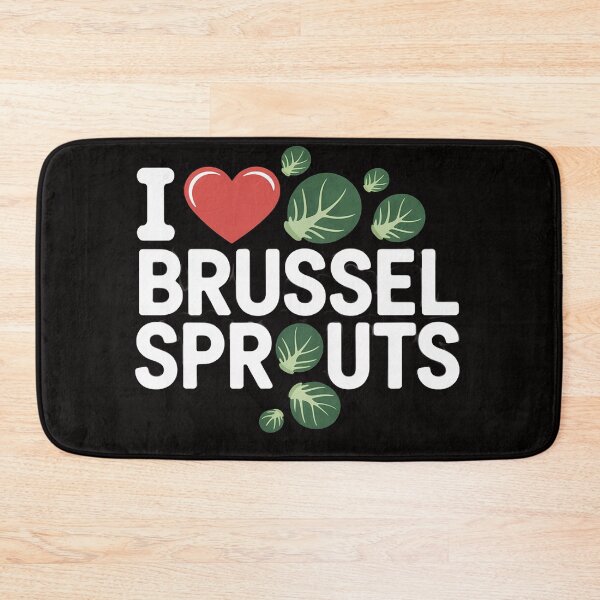 Item preview, I Love Brussel Sprouts - Novelty Christmas Food designed and sold by HudsonErik.