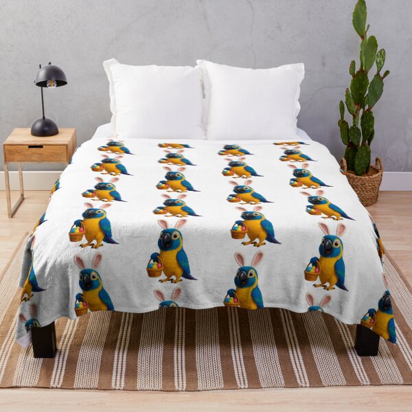 Item preview, Easter Blue Throated Macaw designed and sold by Sillytoe.