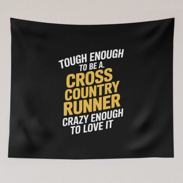 Item preview, Crazy Enough To Love Cross Country Running XC Running designed and sold by LindseyKris.