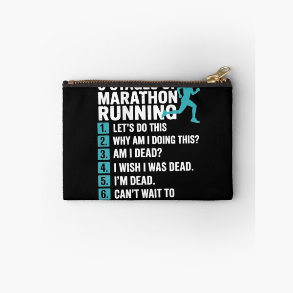 Item preview, 6 Stages Of Marathon Running Runner designed and sold by LindseyKris.