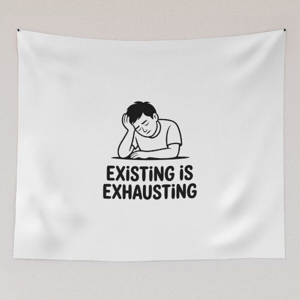 Item preview, Existing is Exhausting designed and sold by Peter Stawicki.