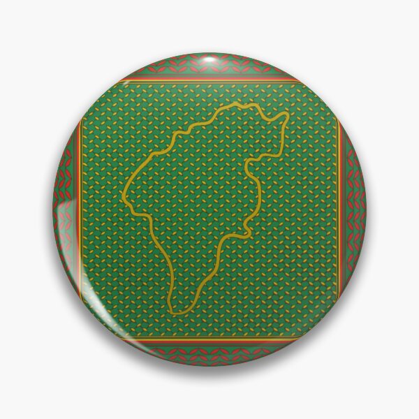 Item preview, County Carlow Flag Keffiyeh/Kufiyyeh Solidarity Pattern  designed and sold by feardeargcrafts.
