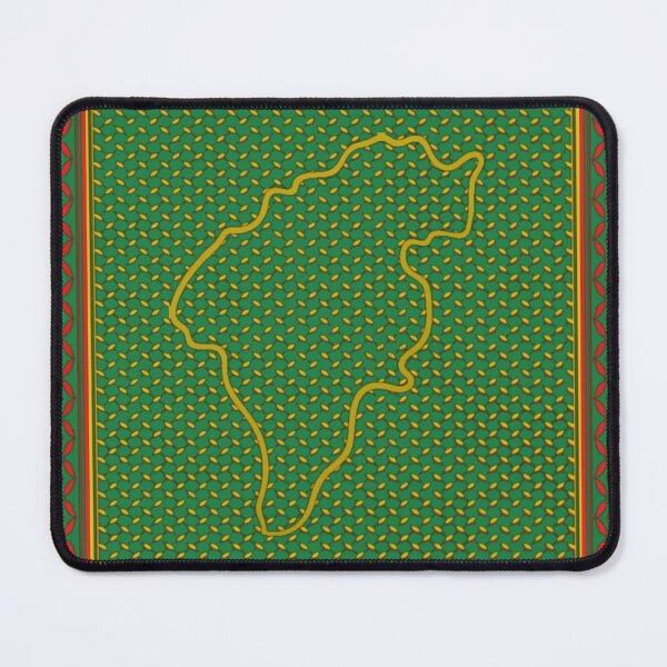 Item preview, County Carlow Flag Keffiyeh/Kufiyyeh Solidarity Pattern designed and sold by feardeargcrafts.