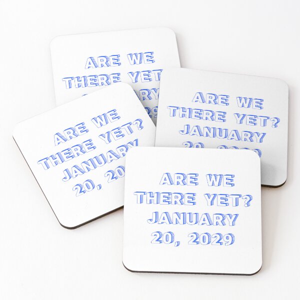 Item preview, ✴️ARE WE THERE YET? JANUARY 20, 2029✴️ - WIRED STYLE designed and sold by WheelieGdArt.