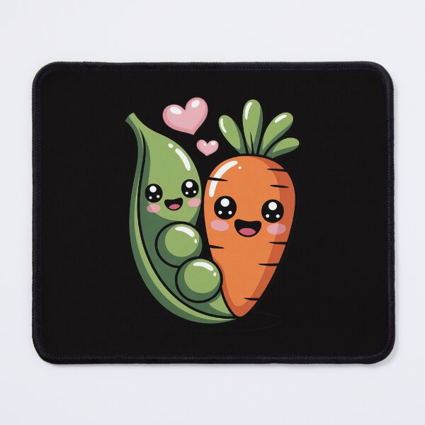 Item preview, Carrot And Pea Food Pair Love Peas And Carrots designed and sold by HermanTricia.