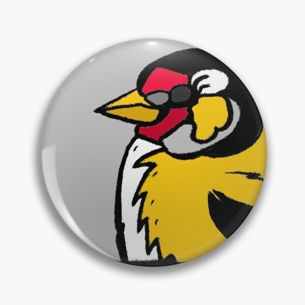 Item preview, Goldfinch – Bold Pop Art - Bird art Illustration by GW-ART designed and sold by GWARTGB.