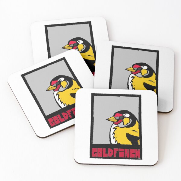 Item preview, Goldfinch – Bold Pop Art - Bird art Illustration by GW-ART designed and sold by GWARTGB.