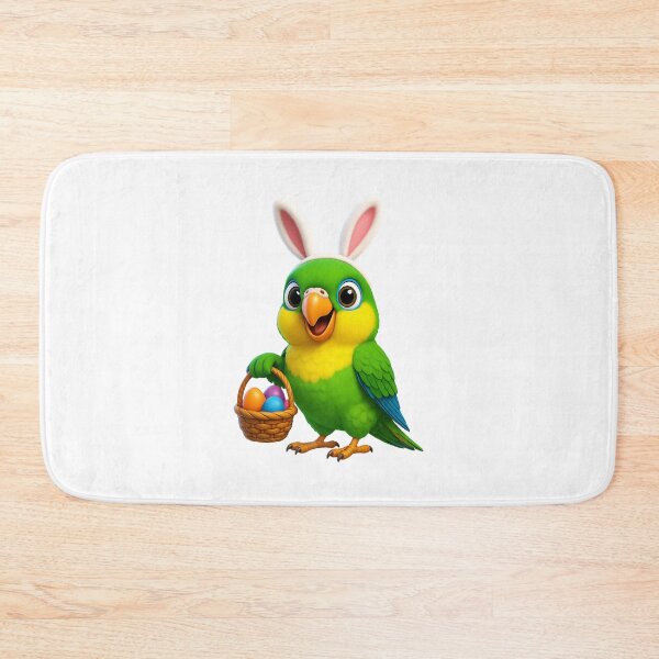 Item preview, Easter Green Budgerigar designed and sold by Sillytoe.