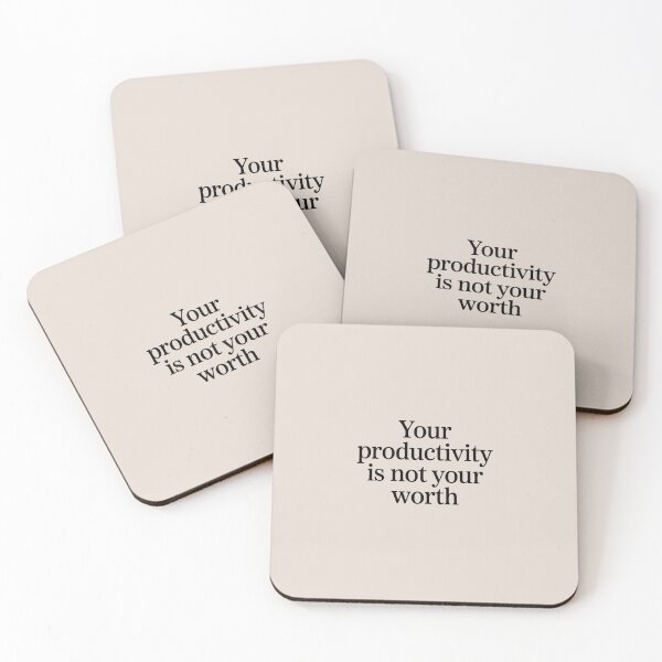 Item preview, Capitalism Sucks – Your Productivity Is Not Your Worth Mental Health designed and sold by Vintage Shapes.