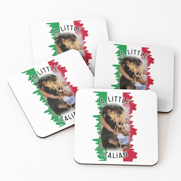 Item preview, A Little Italian Doxie Dog Eating Spaghetti designed and sold by WigOutlet.