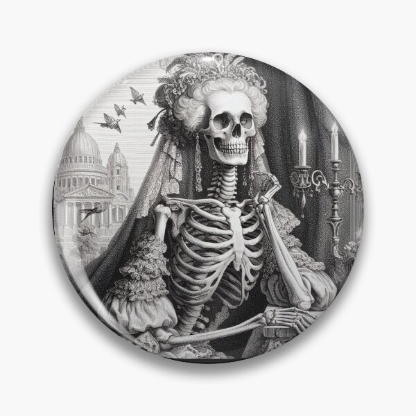 Item preview, Aristocratic skeleton designed and sold by FunesteAddams.