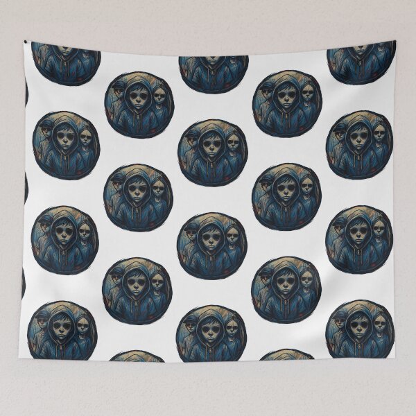 Item preview, Black-Eyed Kids at the Door designed and sold by CryptidOutfittersCo.