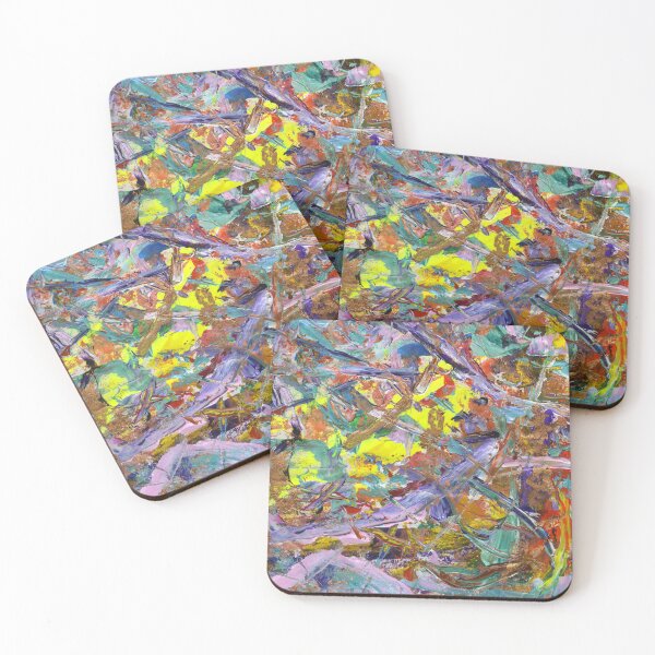 Item preview, Square Abstract in Colour One designed and sold by LymphomaLass.