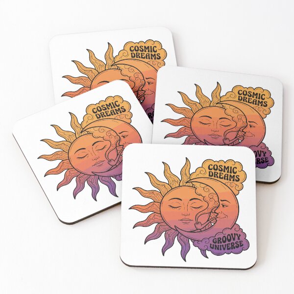 Item preview, Cosmic Dreams Sun and Moon designed and sold by AliveStyle.