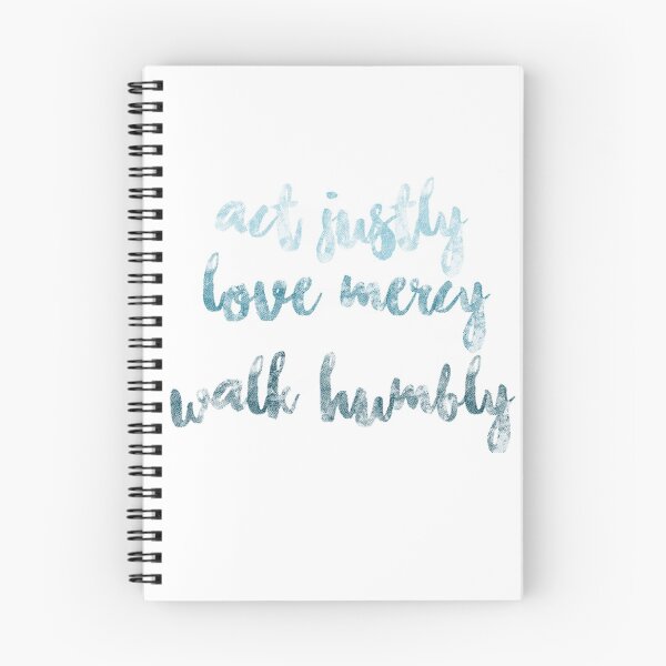 Item preview, Act Justly - Love Mercy - Walk Humbly designed and sold by nina-c.
