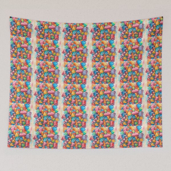 Item preview, Colorful Geometric Abstraction designed and sold by Modern-Tropical.