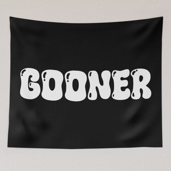 Item preview, Gooner in White designed and sold by Memes N Lore .