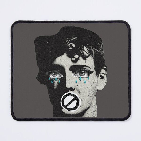 Item preview, Silenced Emotions - Edgy Punk Rock Collage Aesthetic designed and sold by Pukisdaizi.