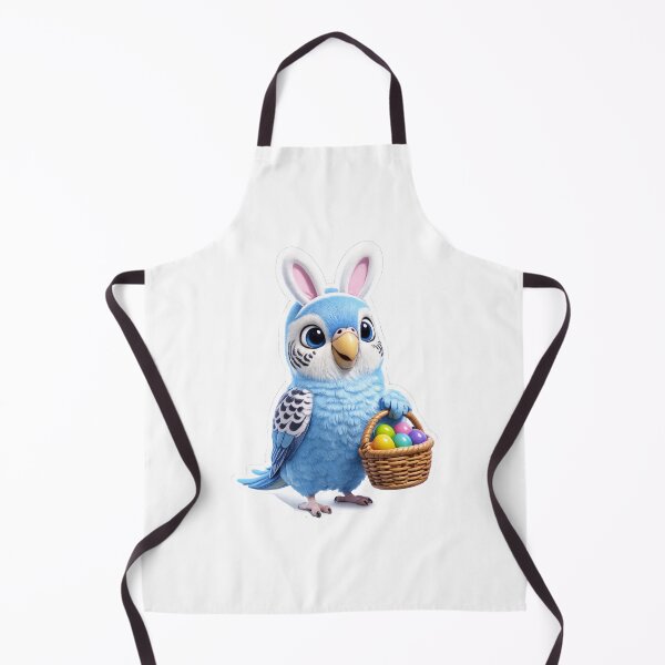 Item preview, Easter Sky Blue Budgerigar 2 designed and sold by Sillytoe.