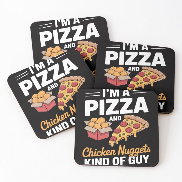 Item preview, Fast Food Pizza Lover Foodie Men Boys Chicken Nuggets designed and sold by HermanTricia.