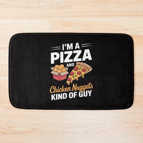 Item preview, Fast Food Pizza Lover Foodie Men Boys Chicken Nuggets designed and sold by HermanTricia.