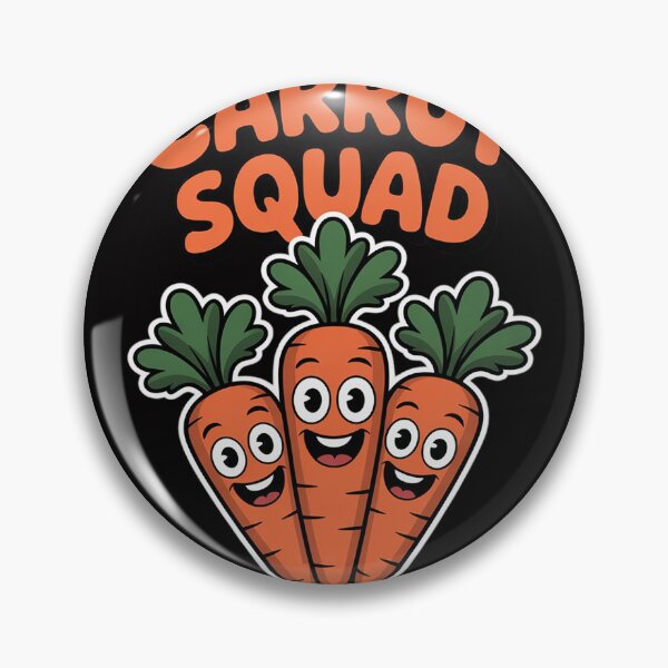 Item preview, Carrot Squad Zanahorias Vegetal Zanahoria designed and sold by HermanTricia.
