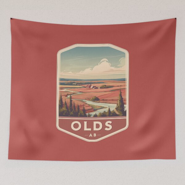 Item preview, Olds AB Prairie River & Farmland Scenic Alberta Canada designed and sold by meganohm.