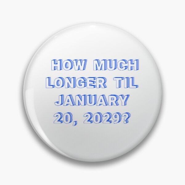 Item preview, ✴️HOW MUCH LONGER TIL JANUARY 20, 2029?✴️ - WIRED STYLE designed and sold by WheelieGdArt.