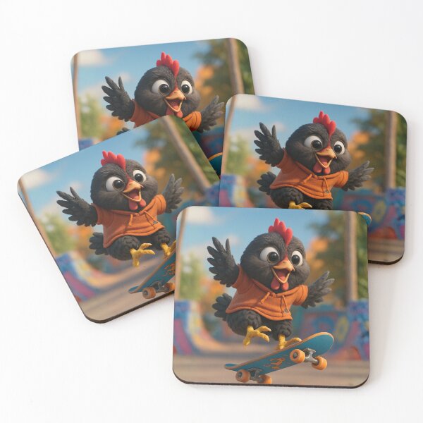 Item preview, Skater Marans Chicken designed and sold by Sillytoe.