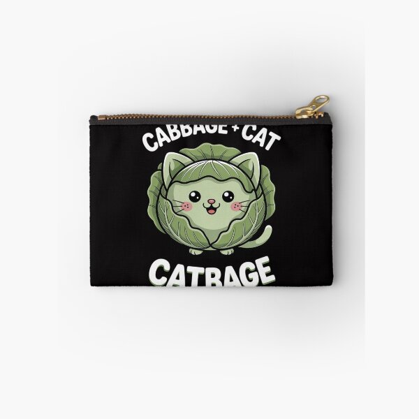 Item preview, Cabbage Cat Catbage Vegetarian Cabbage Lover designed and sold by HermanTricia.