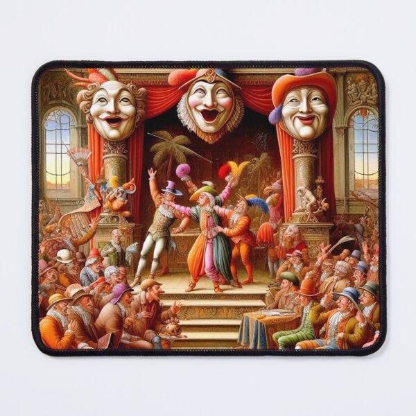 Item preview, Pagliacci - The Grand Farce: Theater of the Laughing Masks designed and sold by daweave77.