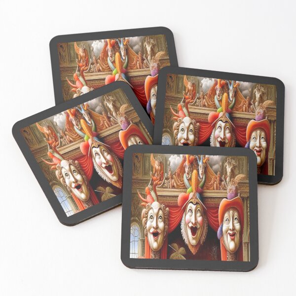 Item preview, Pagliacci - The Grand Farce: Theater of the Laughing Masks designed and sold by daweave77.