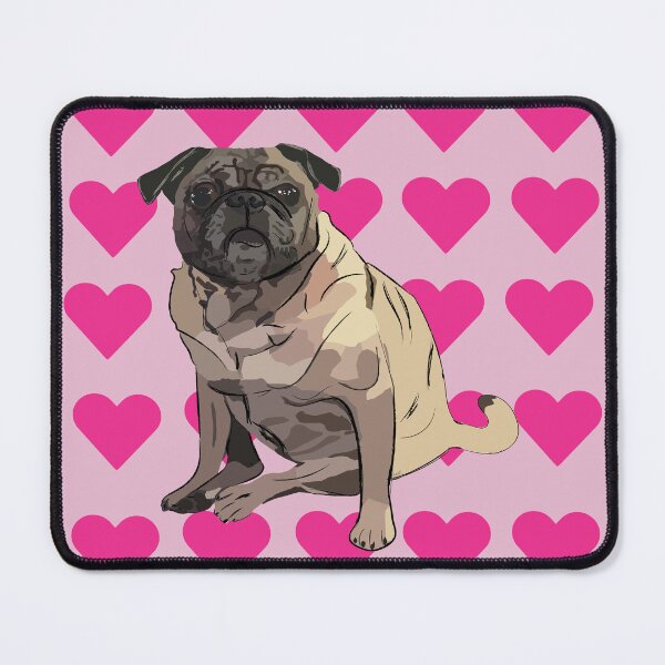 Item preview, Pugs and kisses designed and sold by Mountain-Point.
