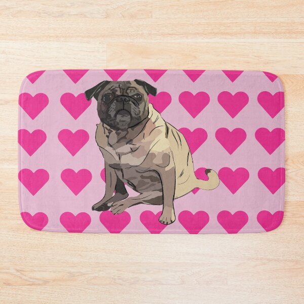 Item preview, Pugs and kisses designed and sold by Mountain-Point.