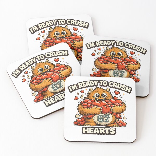 Item preview, I’m Ready to Crush 67 Hearts designed and sold by MKProjekty.