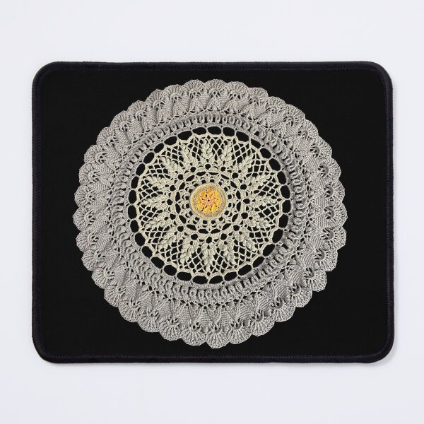 Item preview, Cinderella - Inspired by Disney Cinderella - Crochet Mandala - Art Print designed and sold by Hookedhands.