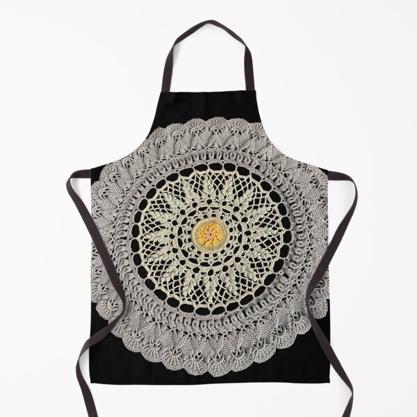 Aperçu de l'œuvre Cendrillon - Inspiré de Cendrillon de Disney - Mandala au crochet - Impression d'art créée et vendue par Hookedhands.