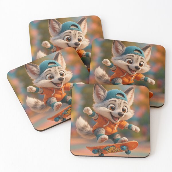 Artikelvorschau, Skater Marble Fox entworfen und verkauft von Sillytoe.