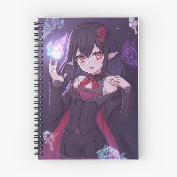 Item preview, Magical anime vampire girl designed and sold by ArtsJulian.