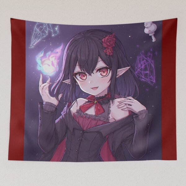 Aperçu de l'œuvre fille vampire d'anime magique créée et vendue par ArtsJulian.