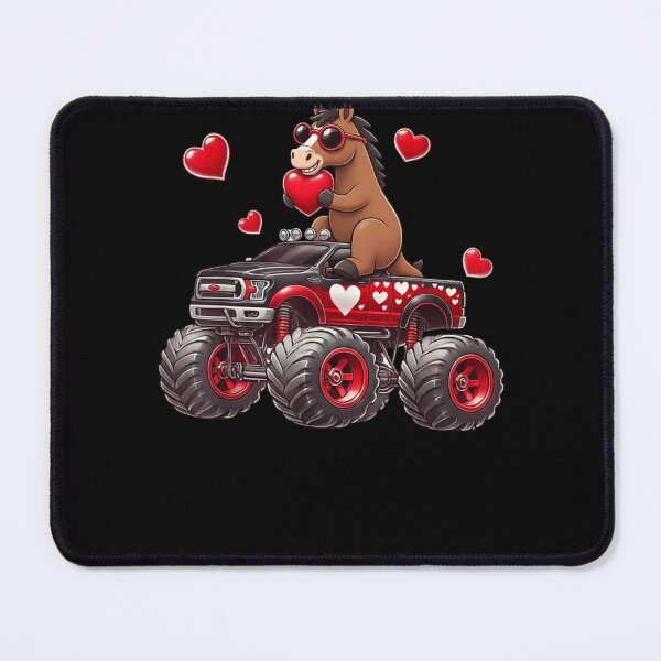 Item preview, Love Buggy Horse Monster Truck Valentine's Day designed and sold by salmzouriart.