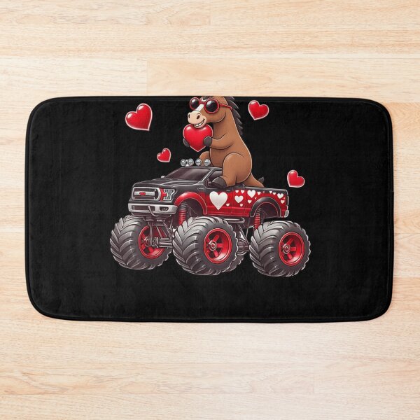 Item preview, Love Buggy Horse Monster Truck Valentine's Day designed and sold by salmzouriart.