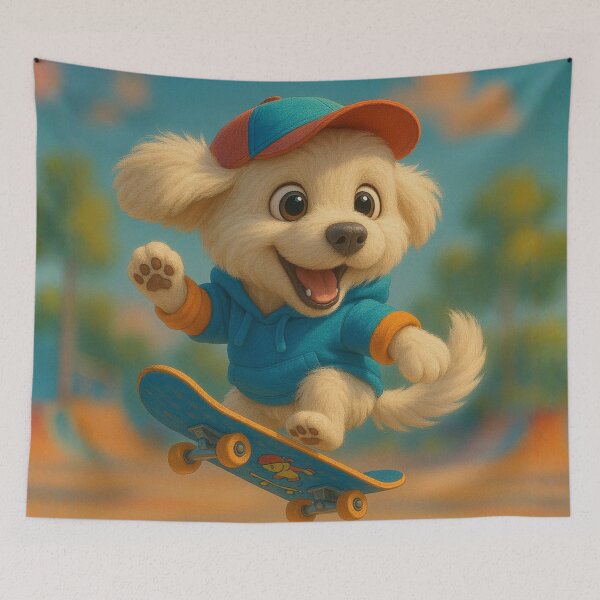 Item preview, Skater Maremma Sheepdog designed and sold by Sillytoe.