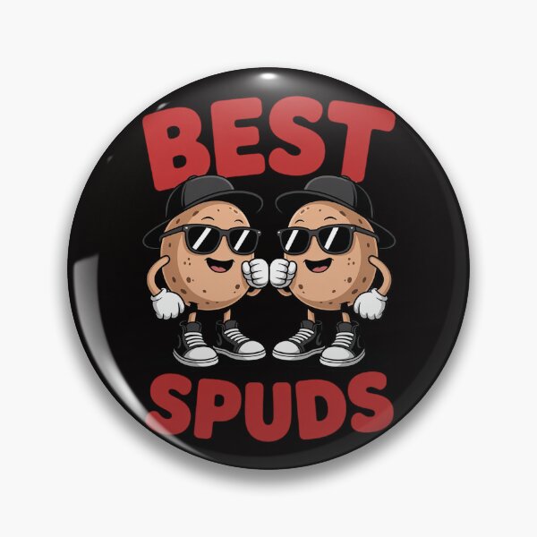 Item preview, Best Spuds Twin Day Matching Potatoes Best Friend Boys designed and sold by DarioRosales.